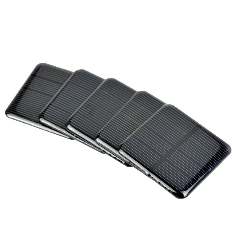 SUNYIMA 10 Uds 2V 5V 6V 50*50 80*80 paneles solares DIY para cargadores de batería de teléfono móvil módulo de silicio monocristalino para Camping