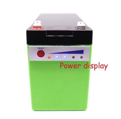 Nuovo pacco batteria al litio 12v 60Ah 18650 adatto per l'energia solare e display di alimentazione della batteria del veicolo elettrico + caricabatterie 12.6v3a