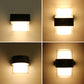 Led Wand Licht Im Freien Wasserdichte IP65 Motion Sensor Led Außen Beleuchtung Veranda Lichter Balkon Garten Lichter Außen Wand Lampe