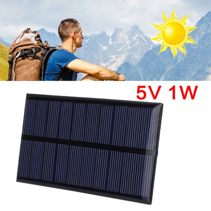 Hot Outdoors Portable 0.125W/1W 5V Mini Solar Panel Charger Polycrystalline DIY Battery Cells Charger Module for Phones