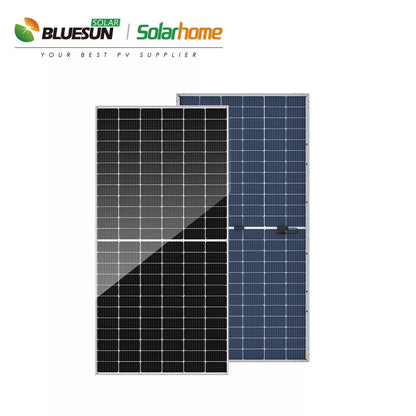 550W Solar Panel - Monocrystalline Half cell Bifacial Mono Solar Panels Photovoltaic Modules | Best Solar