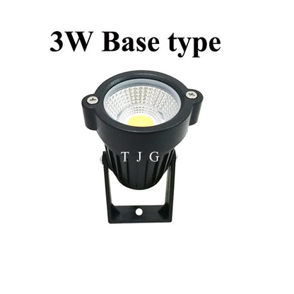 LED COB Garden lighting 3W 5W 10W Outdoor Spike Lawn Lamp Waterproof Lighting Led Light Garden Path Spotlights AC110V 220V DC12V