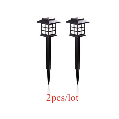 2/4/6/8pcs Led Solar Pathway Lights Waterproof Outdoor Solar Lamp for Garden/Landscape/Yard/Patio/Driveway/Walkway Lighting