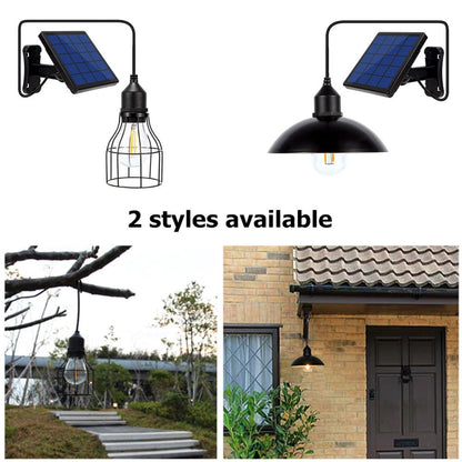 Solar Lamp Outdoor Garden Light Solar Chandelier Vintage Lamp Led Light Waterproof 3Meters Cord Indoor Lighting Solar Bulb Light