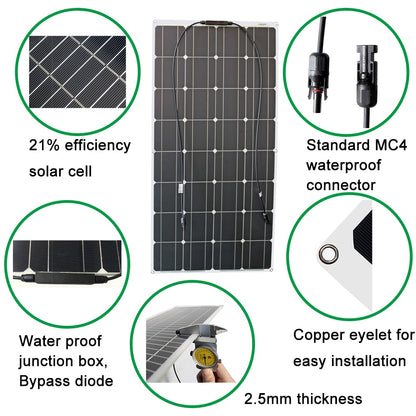 DGSUNLIGHT, 21% efficiency Standard MC4 solar cell waterproof connector Water proof Copper