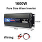 Inversor de onda senoidal pura 12V 24V 110V 220V 1000w 2000w 2600w Inversor 12V 48V a 220V Power Solar Inverter Converter LED Display