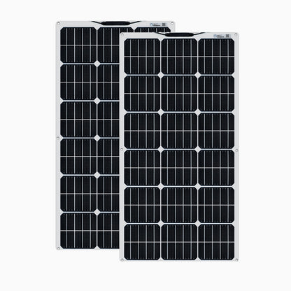 Flexible Solar Panel 200W Kit System 18V 100W Monocrystalline Panel Solar Camping Car RV Battery Charger Home Solares Paneles