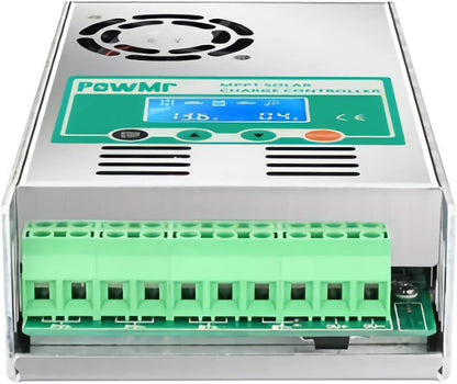 PowMr MPPT 60A contrôleur de Charge solaire régulateur de panneau solaire 12V 24V 36V 48V Auto Max PV 190VDC pour batterie au Lithium au plomb