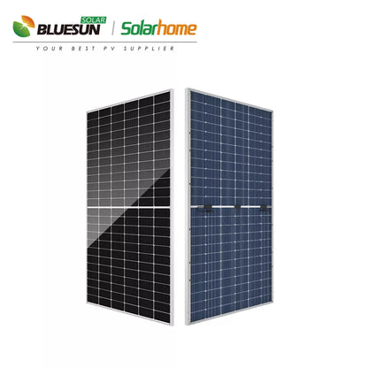 550W Solar Panel - Monocrystalline Half cell Bifacial Mono Solar Panels Photovoltaic Modules | Best Solar