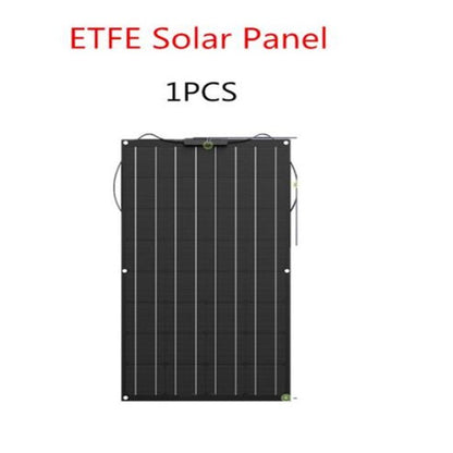 Solar Panel 200w 100w ETFE PET 110W 100W Flexible Panel Solar Monocrystalline Cell For 12V/24V Battery Charger 1000W System Kits