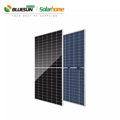 550W Solar Panel - Monocrystalline Half cell Bifacial Mono Solar Panels Photovoltaic Modules | Best Solar