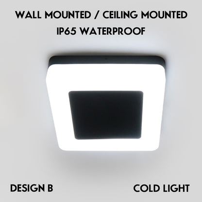 Led Porch Light Aluminum Ip65 Outdoor Wall Light Balcony Exterior Sconce Wall / Ceiling Mounted  Outdoor Wall Lamp Motion Sensor