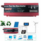 Inversor de onda senoidal pura 12V/24V para AC110V 220V 1000W 2000W 3000W Transformador de tensão Conversor de energia Inversor solar LED Display