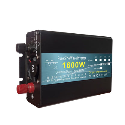 Pure Sine Wave Inverter DC 12v/24v To AC 220V 1000W 1600W 3000W Power Converter Voltage Transformer Solar Inverter LED Display