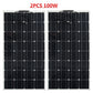 Solarpanel 12V 100W 200W 300W 400W PET-Schicht Flexibles Solarpanel Monokristalline Solarzelle für Batterieladung 1000W Home Kits