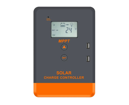 POW-Keeper1230 - Regolatore di carica solare intelligente Powmr MPPT 30A 0 strati