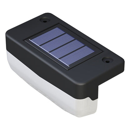 LED-Solar-Treppenlicht, wasserdicht, für den Außenbereich, Garten, Durchgang, Hof, Terrasse, Leitplanke, Stufenlicht, Landschaftslicht, IP65 wasserdicht