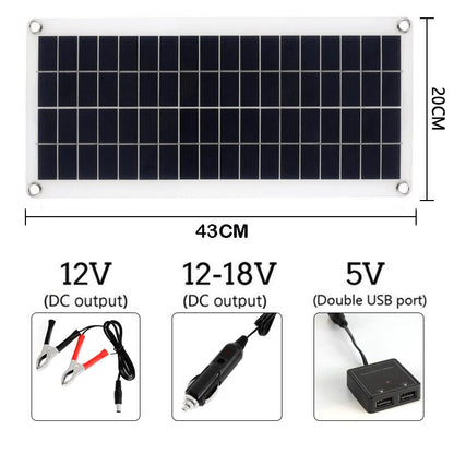 Solarpanel-Ventilator-Set, 12 V, 30 W, Mini-Solarzelle, DIY-Platten-Set für den Außenbereich, für Sommer, Gewächshaus, Hund, Haustier, Heimlüftungsausrüstung