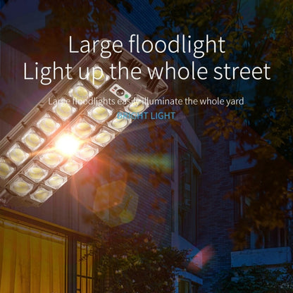 Laroe floodlights eas uminate the