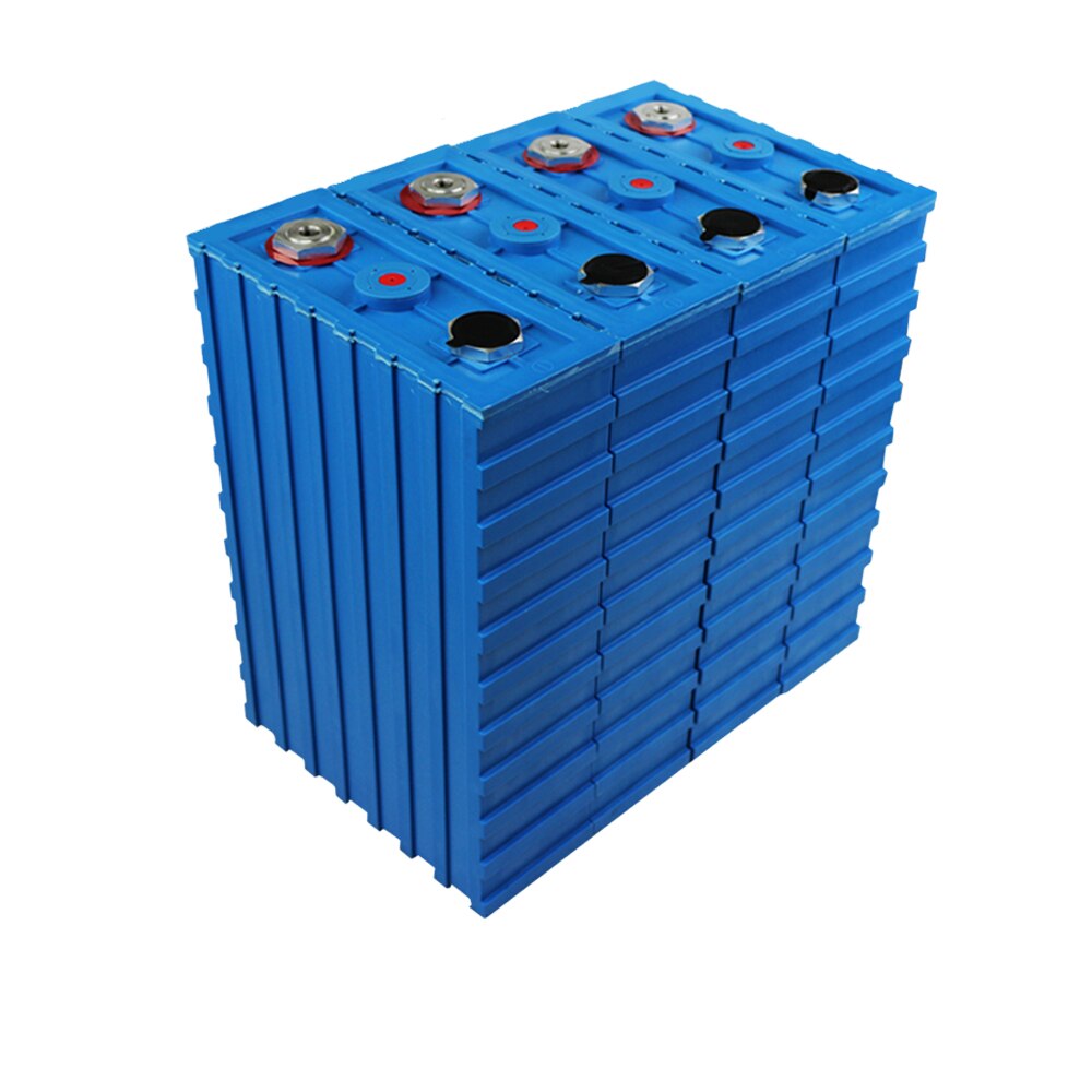 NUEVO 16PCS 3.2v 200Ah LiFePO4 Batería recargable 190AH Paquetes de fosfato de hierro de litio de plástico Batería solar