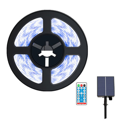 Solar Power LED Strip Lights with Remote Control RGB Led Lights Waterproof 2835 Tape Diode Room TV Desktop Screen BackLight Deco