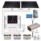 Controlador de carga Solar con Control por aplicación WiFi, 12V, 24V, 48V, 60A, 50A, 40A, 30A, PWM, regulador Solar para batería de litio de plomo-ácido LiFePO4