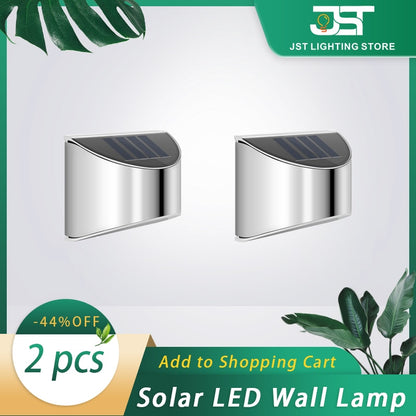 Solar Wall Light Outdoor Waterproof Home Patio Garden Arrangement Terrace Balcony Atmosphere Decoration Night Light Solar Lamp