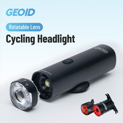 BL710 Bike Smart Front Light - USB Rechargeable Cycling Headlight IPx6 Waterproof LED Bicycle Flashlight Lamp