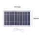 Panneau solaire USB extérieur 1.5W 6V chargeur solaire Portable volet escalade chargeur rapide polysilicium voyage bricolage chargeur solaire générateur