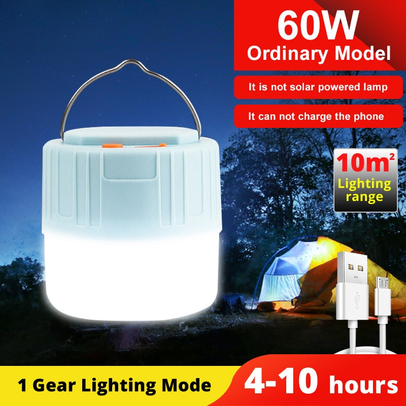 60w Ordinary Model It is not solar powered lamp It can not