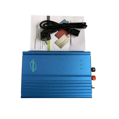 500W Grid Tie Inverter 12V 24V Battery Discharge Micro Grid Tie Inver Adjustable Output Power Solar Panel On Grid Inverter CE