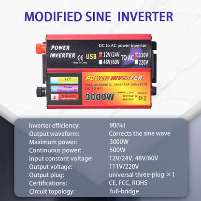 Godn Turbo m DC to AC power inverter POWER