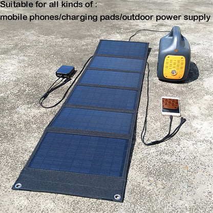 100W Solar Panel, Suitable for all kinds of mobile phoneslcharging padslout