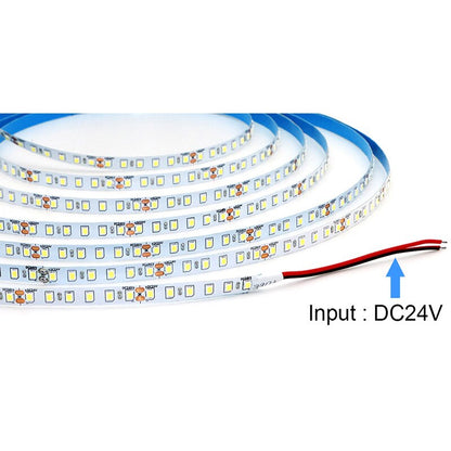 Single Strip 20 Meters Long LED Strip 2835 DC24V 120LEDs/m Home Light Strip Flexible Cuttable Whole Length Is 20m Soft Lamp Bar