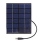 Painel solar 10W 12V ao ar livre DIY carregador de células solares painéis de polissilício USB ao ar livre portátil solar para carregadores de celulares