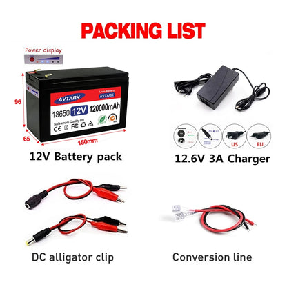 PACKING LIST Power display Llon Bettory AVT