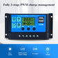 SUYEEGO 30A 20A 10A Solar Controller PWM Battery Charger 12V 24V Auto LCD Display Dual USB 5V Output Solar Panel PV Regulator