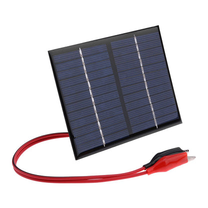 Solar Panel 10W 12V Outdoor DIY Solar Cells Charger Polysilicon Panels USB Outdoor Portable Solar for Cell Mobile Phone Chargers