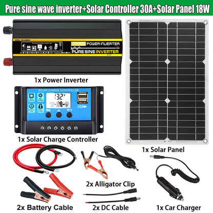 3000W/6000W 8000W Solar Panel, PUresIneINverteR Ia Ix