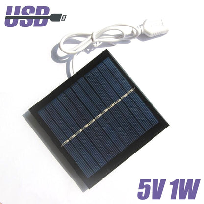 60W Solar Panel Portable 5V Dual USB Fast Charg Panel Kit Outdoor Emergency Charging Battery Camping Hiking Travel Phone Charger