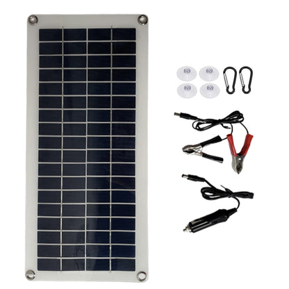 100W Solar Panel Kit 12V Solar Panel Battery Charger Controller Dual USB Solar Plate 30A Solar Cell Controller For Caravan Boat