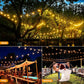 Solar Lichter Outdoor Garten Solar Lampe Für Outdoor Decor G40 Birne Mit Solar Panel Hochzeit Dekoration Camping Beleuchtung