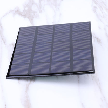 Solar Panel Outdoor 3W 5V Portable Charger Polysilicon DIY Solar Cells System for Light Moblie Phone Battery Charger