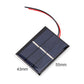 1/2Pcs Mini Solar Panel 3/2/1/0.4W 12/6/3/1.5V Cell Module Polysilicon Board Outdoor DIY Solar Charger for Battery Phone Charger
