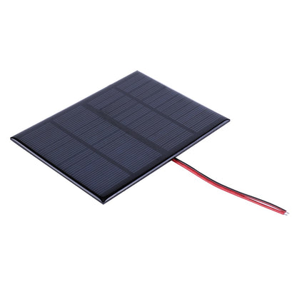 1/2Pcs Mini Solar Panel 3/2/1/0.4W 12/6/3/1.5V Cell Module Polysilicon Board Outdoor DIY Solar Charger for Battery Phone Charger