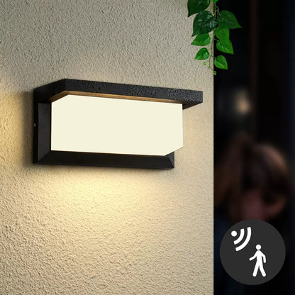 Led Wall Light Outdoor Waterproof IP65 Motion Sensor Led Outdoor Lighting Porch Lights Balcony Garden Lights Outdoor Wall Lamp