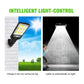 Luzes de rua solares Lâmpada solar ao ar livre com 3 modos de luz à prova d'água Sensor de movimento Iluminação de segurança para jardim Pátio Caminho Quintal