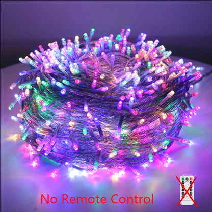 Fairy Lights 10M-100M Led String Garland Christmas Light Waterproof For Tree Home Garden Wedding Party Outdoor Indoor Decoration