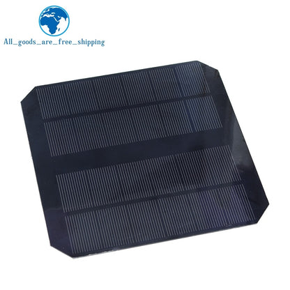 TZT 6V 550mA 3.3W Solar Panel Polycrystalline 145*145MM Mini Sunpower Solar System DIY for Battery Cell Phone Charger