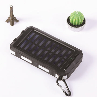 80000mAh Portable Solar Power Bank Charging Poverbank Three defenses External Battery Charger Strong LED Light Double USB